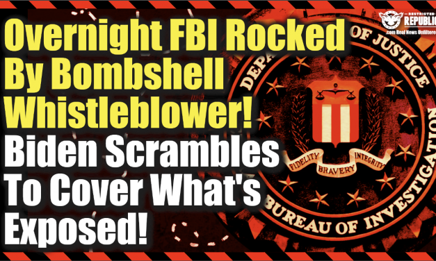 Overnight FBI Rocked By Bombshell Whistleblower! Biden Scrambles To Cover What’s Exposure!