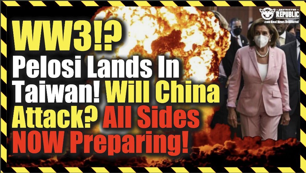 WW3? Pelosi Lands In Taiwan!! Will China Attack? All Sides Preparing!
