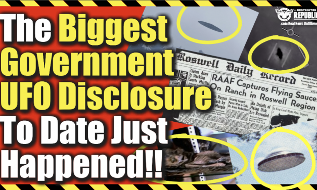 The Biggest Government UFO Disclosure To Date Just Happened! You’ll Be Floored!