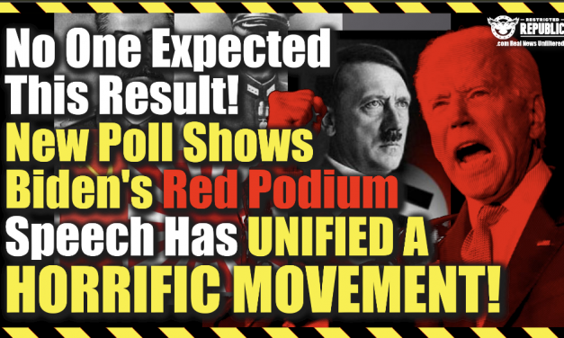 No One Saw These Results Coming! New Poll Shows Biden’s Red Podium Speech Was A MASS SUCCESS!