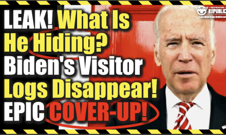 Leak! What Is He Hiding? Biden’s Visitor Logs Mysteriously Disappear! Epic Cover-Up!
