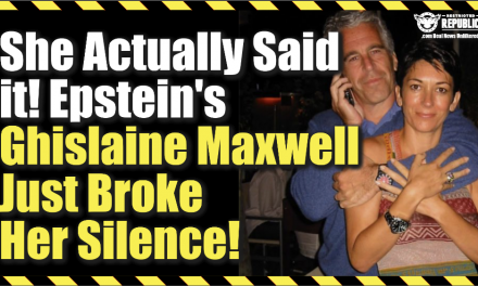 She Actually Said It! Epstein’s Ghislaine Maxwell Just Broke Her Silence & Hell Broke Loose!