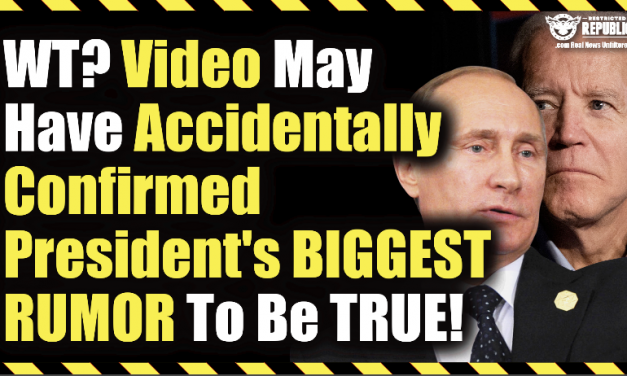 Holy COW! Video May Have Just Accidentally Confirmed President’s BIGGET RUMOR To Be True!!