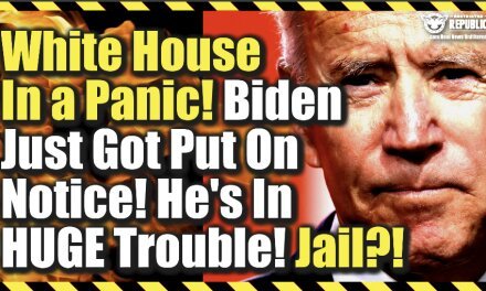 White House In Panic! GOP Just Put Biden On Notice! He’s In HUGE Trouble! Jail?