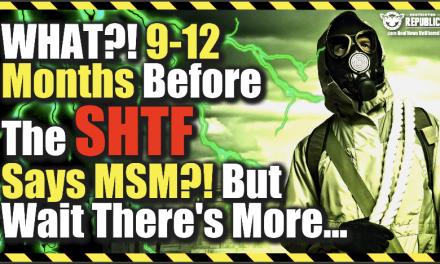 WHAT!? 9-12 Months Before The SHTF Says MSM?! But Wait There’s More…