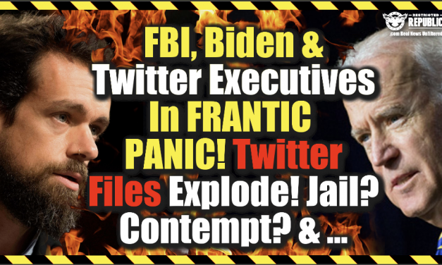 FBI, Biden & Twitter Executives In Frantic Panic! Twitter Files Explode! Jail? Contempt? And…