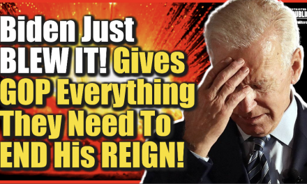 Biden Just BLEW IT! Gives Republicans EVERYTHING They Need To END His REIGN!