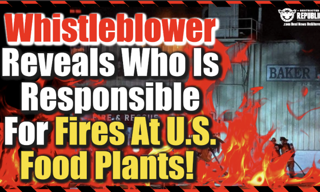 Do We Finally Know? Whistleblower Reveals Who He Believes Is Responsible For Fires At US Food Plants