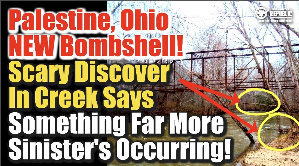 New Palestine, Ohio Bombshell! Scary Discovery In Creek Says Something Far More Sinister’s Occurring