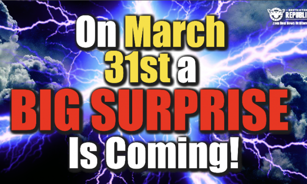 On March 31st, a BIG SURPRISE Is Coming…