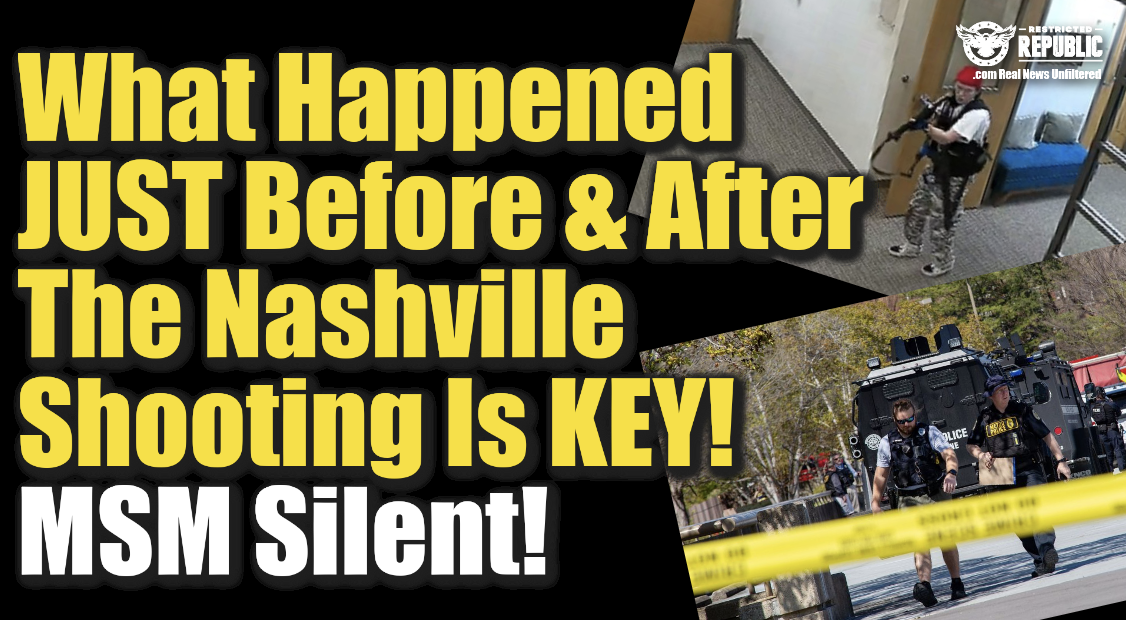 COINCIDENCE? At The Same Time As The Nashville Shooting, This Happened…