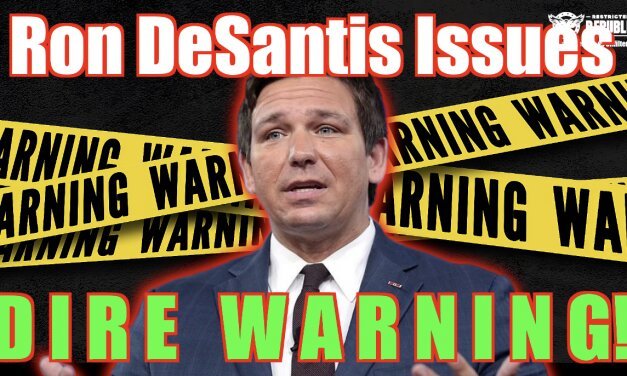 Ron DeSantis Issues DIRE WARNING For Americans! Wait Until You Hear What He Said!