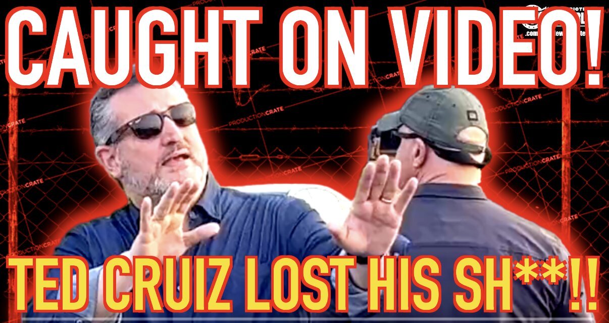 Caught On Video! Senator Ted Cruz Lost His Sh**! It Has Begun!