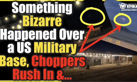 Something Bizarre Happened Over a US Military Base, Choppers Rush In And…