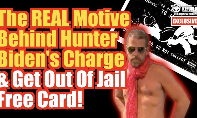 The REAL Motive Behind Hunter Biden’s Charge & Get Out of Jail Free Card!