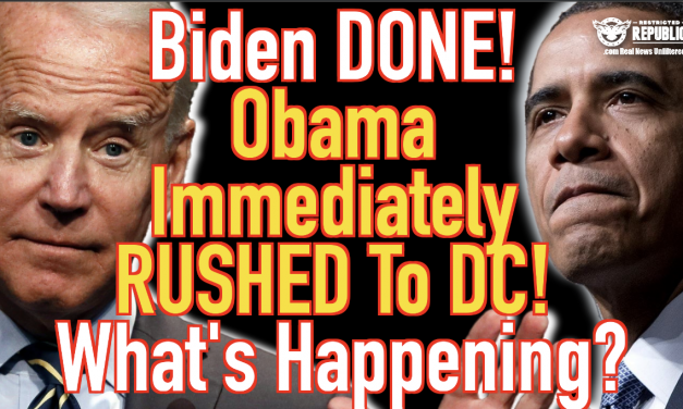 Biden DONE! Obama Immediately Rushed To DC! What’s Happening?