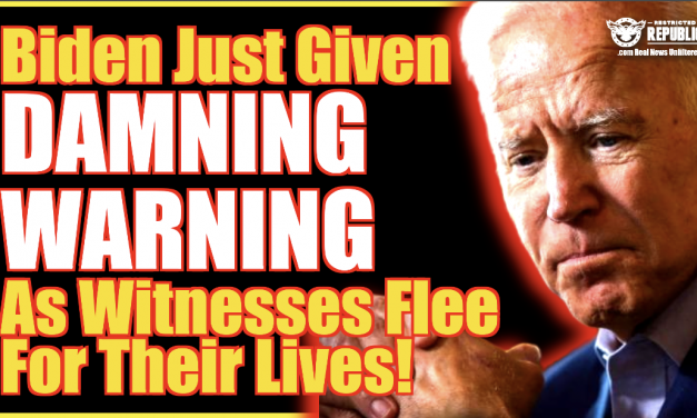 Biden Just Given Damning Warning As Witnesses Flee For Their Lives!