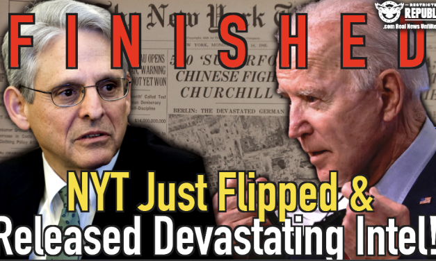 Garland & Biden Are DONE! NYT Just Flipped And Released Devastating Intel!