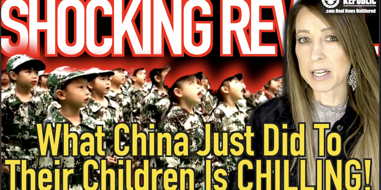 What China Just Did To Their Children Will Chill You To The CORE!