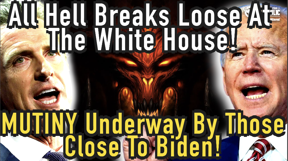 All Hell Breaks Loose At The White House! Mutiny Underway By Those Close to Biden!
