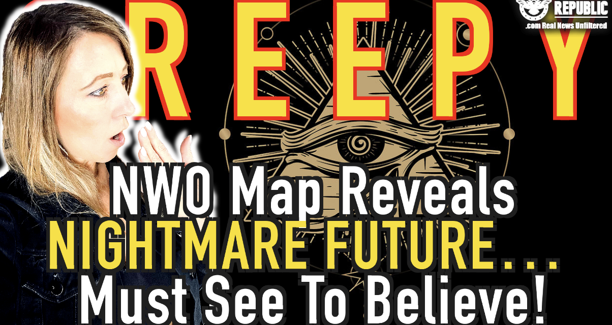 Creepy NWO Map Reveals Nightmare Future! Does Your City Still Exist?