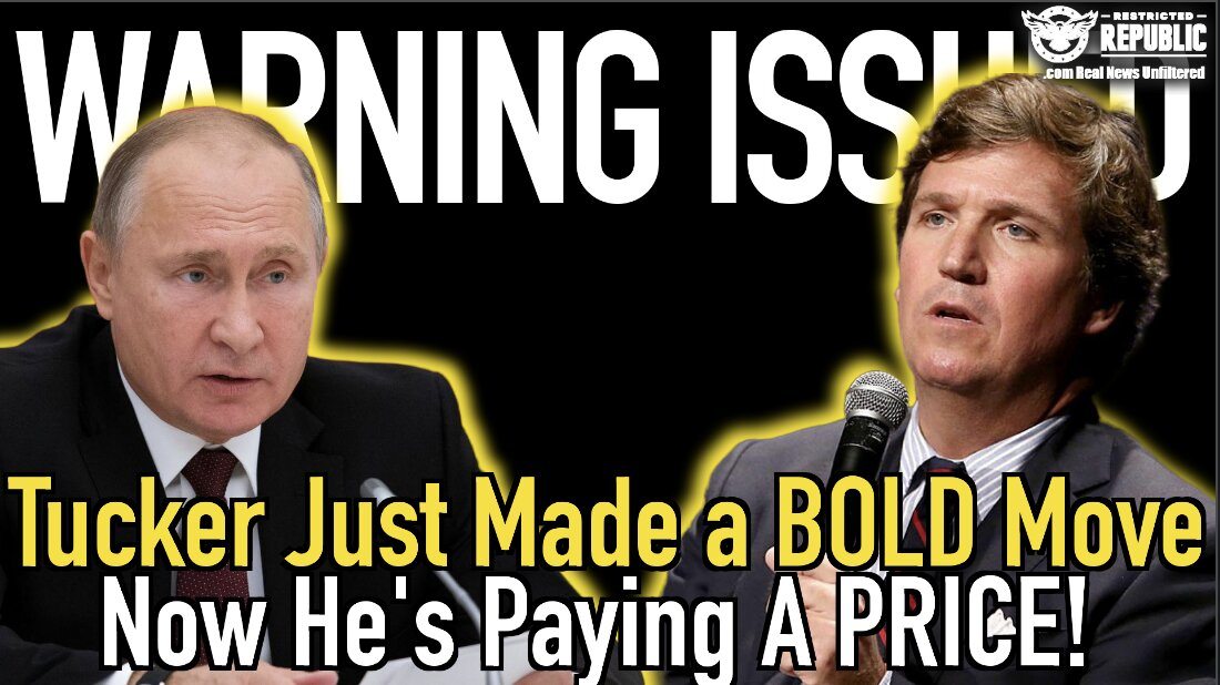 WARING Issued! Tucker Just Made a BOLD Move, Now He’s Paying The Price!