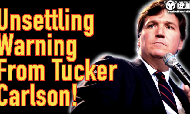 Unsettling Warning From Tucker Carlson!