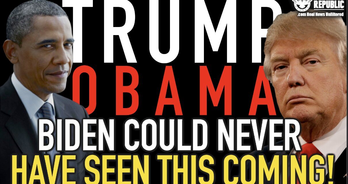 Trump and Obama! Biden Could Never Have Seen This Coming!