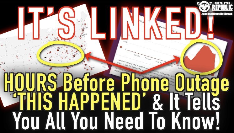 It’s Linked! Hours Before Phone Outage ‘THIS HAPPENED’ & It Tells You Everything You Need To Know!