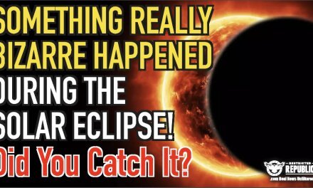 Something Really Bizarre Happened During The Solar Eclipse…Did You Catch It?
