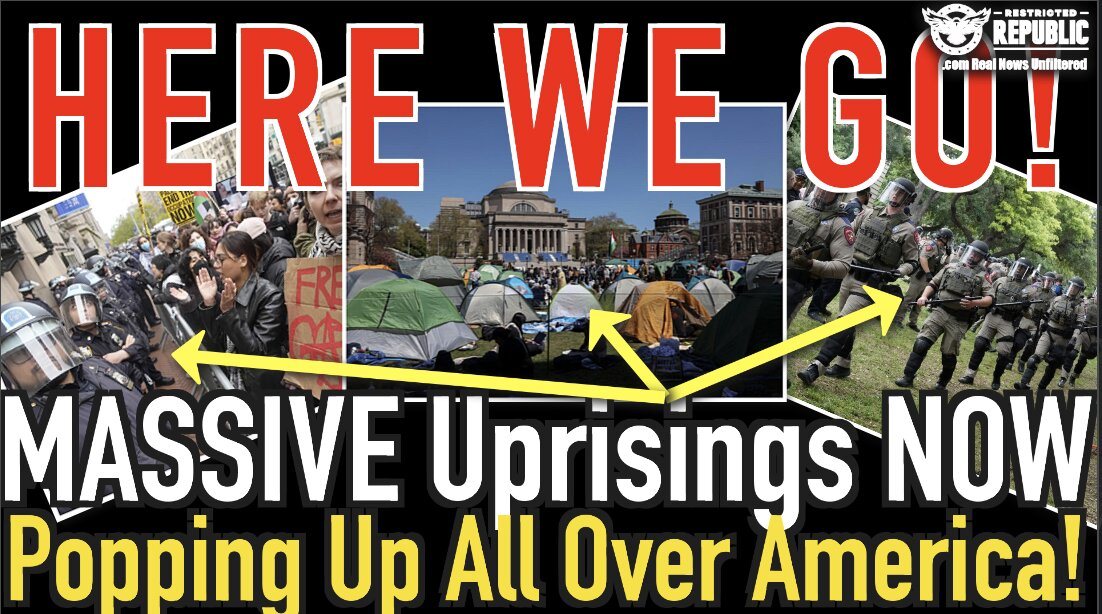 Here We Go! MASS Uprising NOW Popping Up All Over America! Cities BURN!