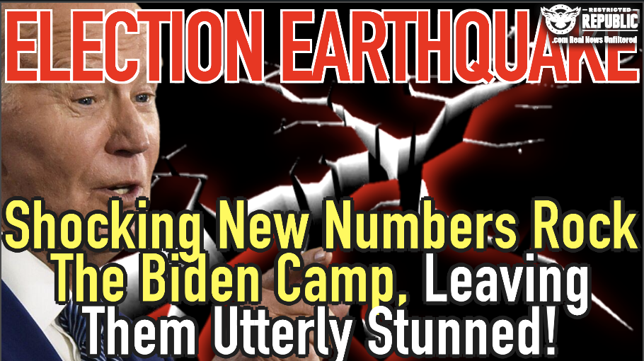 Election Earthquake: Shocking NEW Numbers Rock the Biden Camp, Leaving Them Utterly Stunned & Speechless!