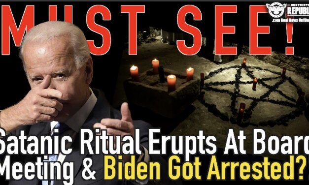 Must See! Satanic Ritual Erupts at a Board Meeting And Biden Got Arrested!?
