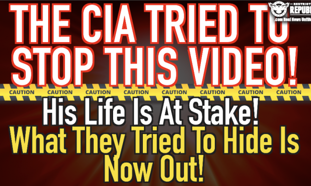 The CIA Tried To STOP This Video! His Life Is At Stake! What They Tried To Hide Is Now Out!