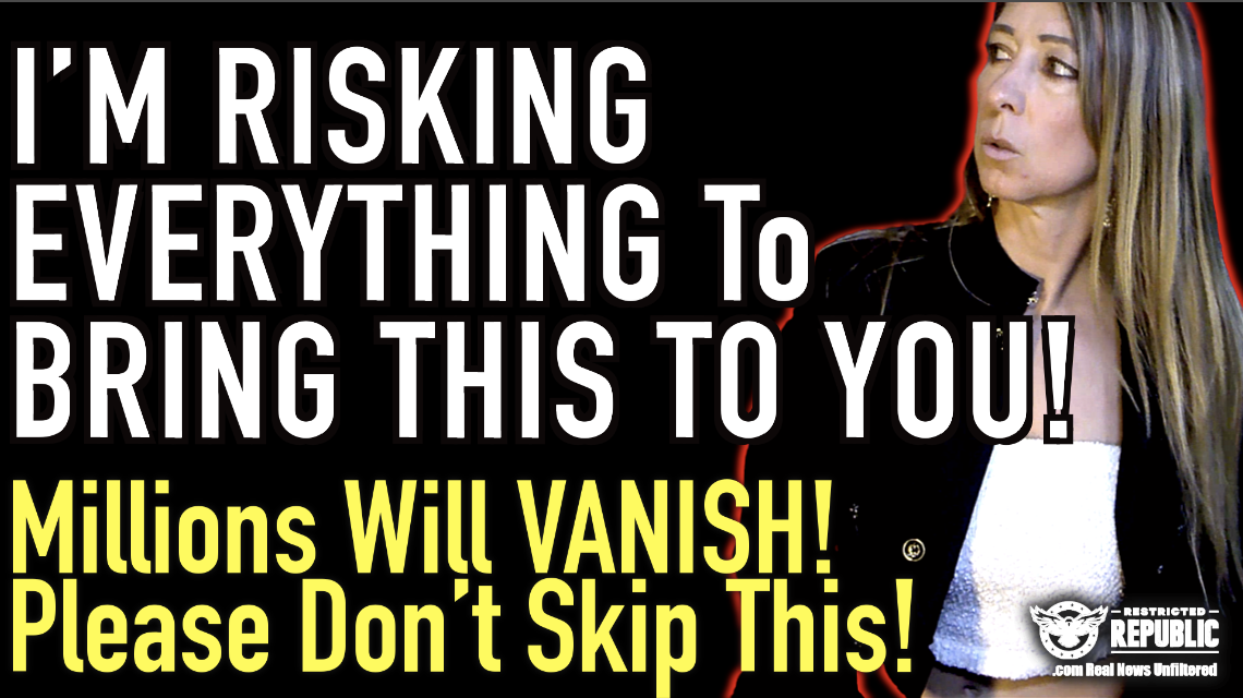 "I'm Risking Everything to Bring This to You!" Lisa Haven! Please! Millions Will Vanish! 