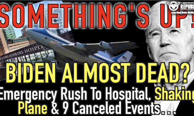 Coincidence? Biden Almost Dead? Emergency Rush To Hospital, Shaking Plane & 9 Canceled Events…
