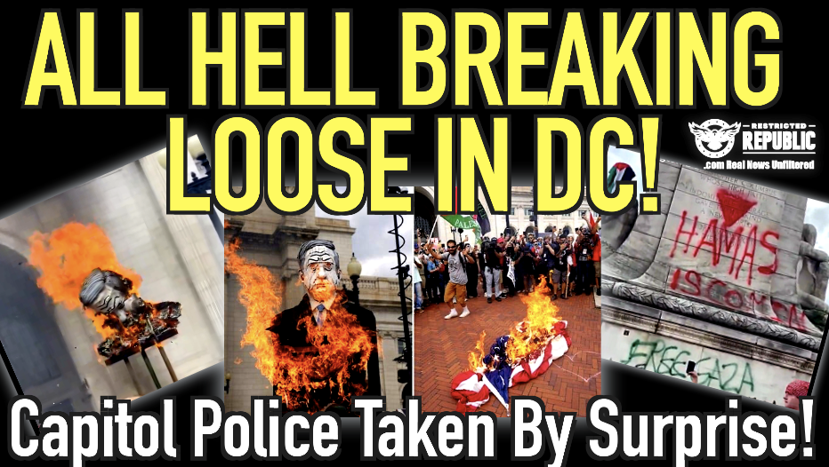 All Hell Breaking Loose In DC! Capitol Police Taken By Surprise!