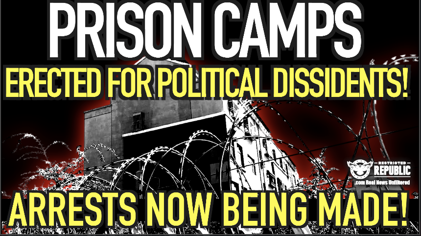 Prison Camps Erected For Political Dissidents! Arrests Now Being Made In Venezuela!