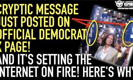 Cryptic Message Just Posted On Official Democrat X Page Is Setting The Internet On Fire! Here’s Why…