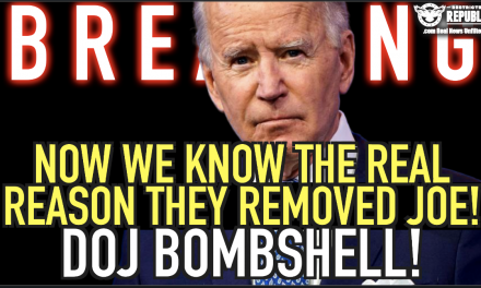 BREAKING! Now We Know The Real Reason They Removed Joe Biden! DOJ Bombshell!