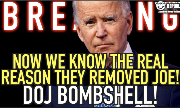 BREAKING! Now We Know The Real Reason They Removed Joe Biden! DOJ Bombshell!