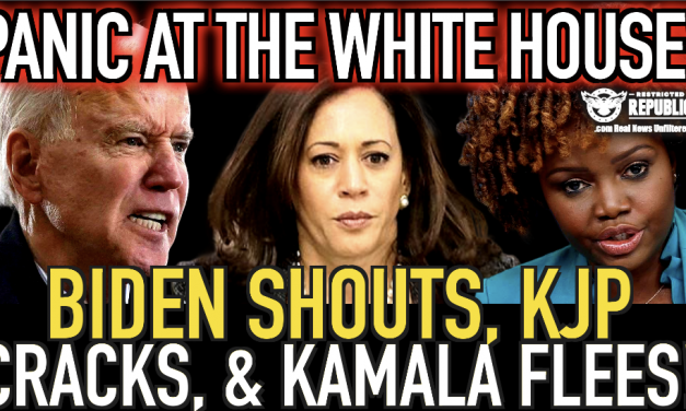 Panic at The White House! Biden Shouts, KJP Cracks and Kamala Flees!