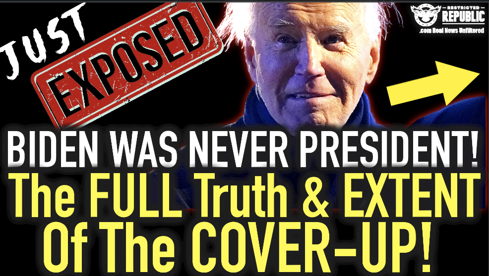 Just Exposed: Biden Was Never President! The Full Truth & Extent of the Cover-Up!