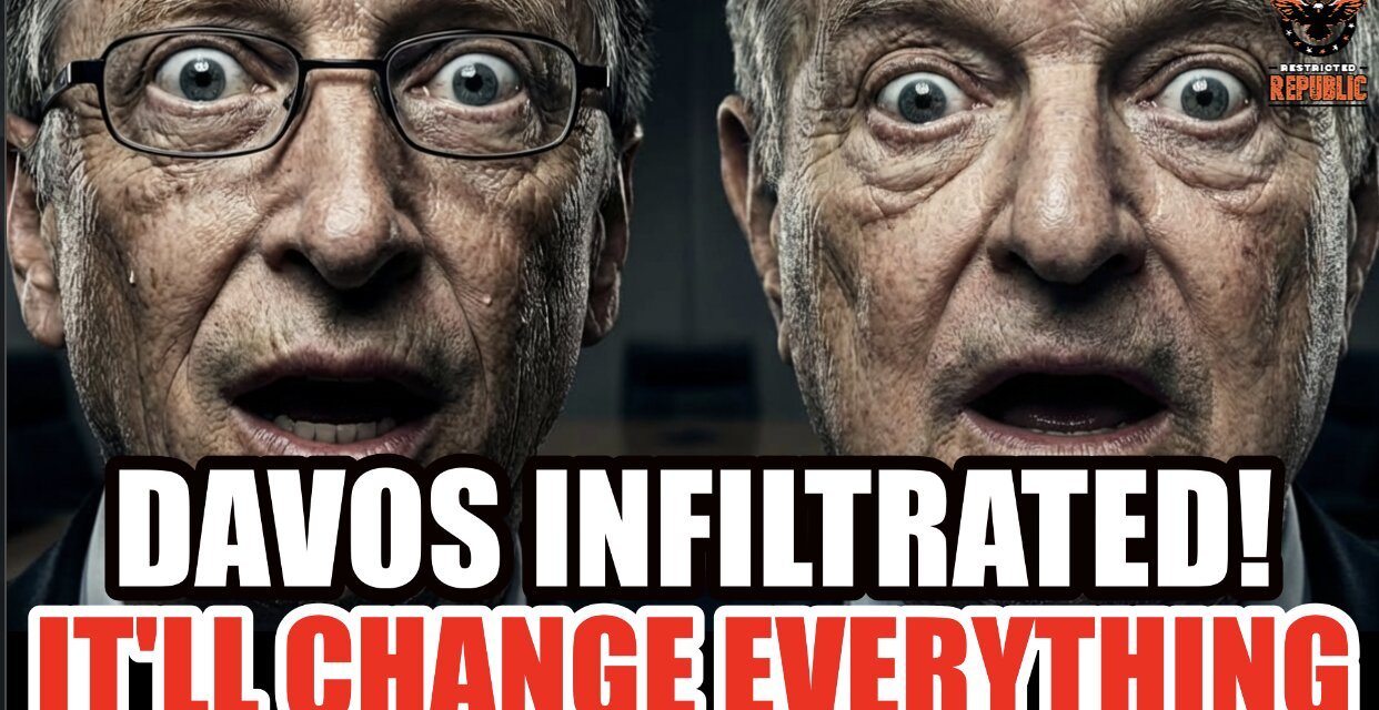 DAVOS Just Infiltrated! Now We Know What They Have Planned & Trump Makes Emergency LANDING! 