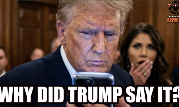 Why Did Trump Say It!? Now Their All Going Down and No One Can Hide From It!