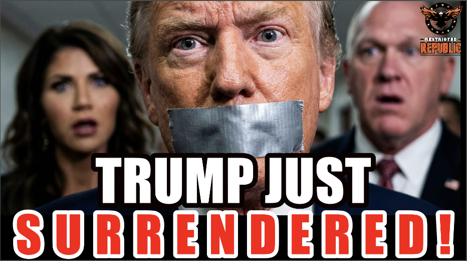 WTH Happened? Did Trump Just SURRENDERED? Is He Being Blackmailed? 