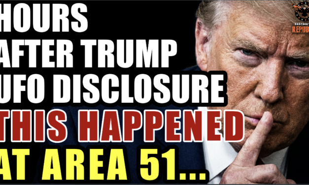 Hours After Trump UFO Disclosure “THIS” HAPPENED At Area 51 and Everyone Missed It! 