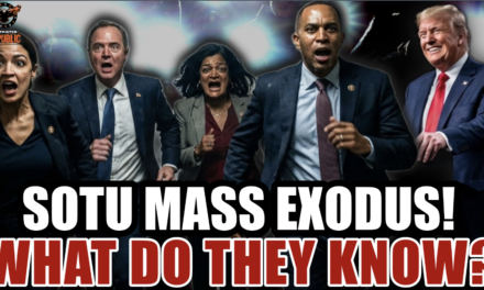 What Do They Know That We Don’t? Dems Mass Exodus From SOTU a Sign of Something Bad Ahead?  