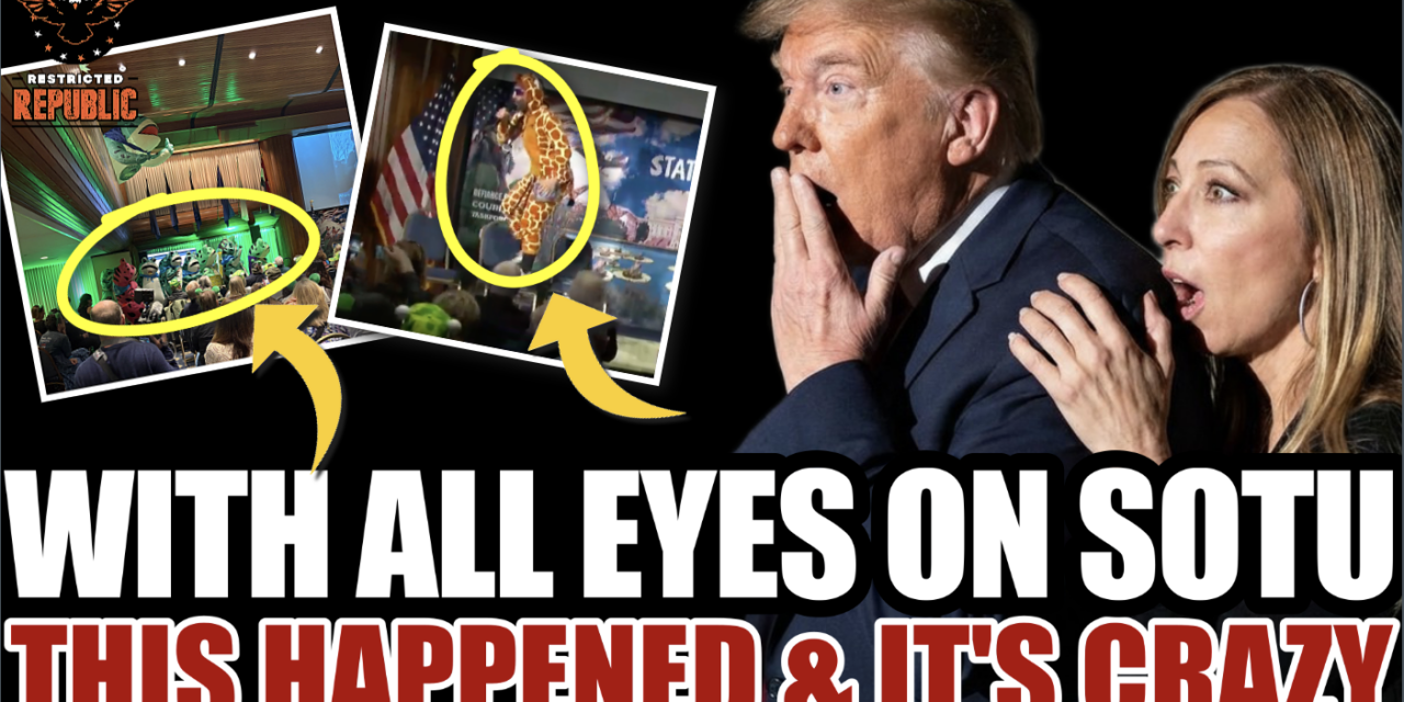 With All Eyes On SOTU, THIS HAPPENED…Everyone Missed It…& It’s Bizarre As Hell! 