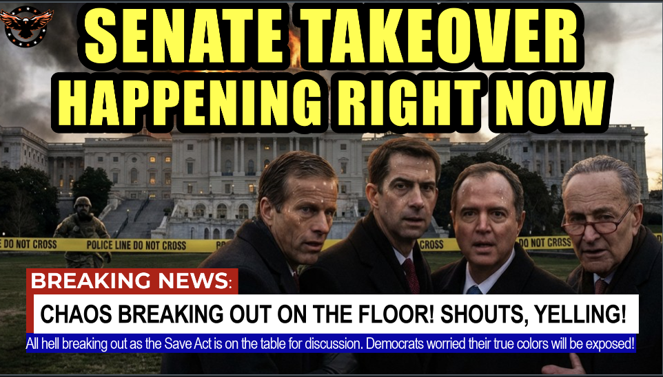 Literal Senate TAKEOVER Happening Right NOW! Chaos Breaking Out on The Senate Floor!  